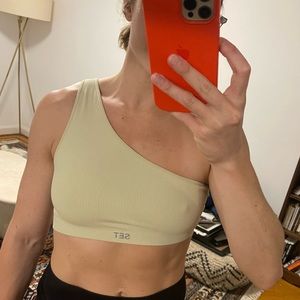 Set Active One Shoulder Bra Size M
